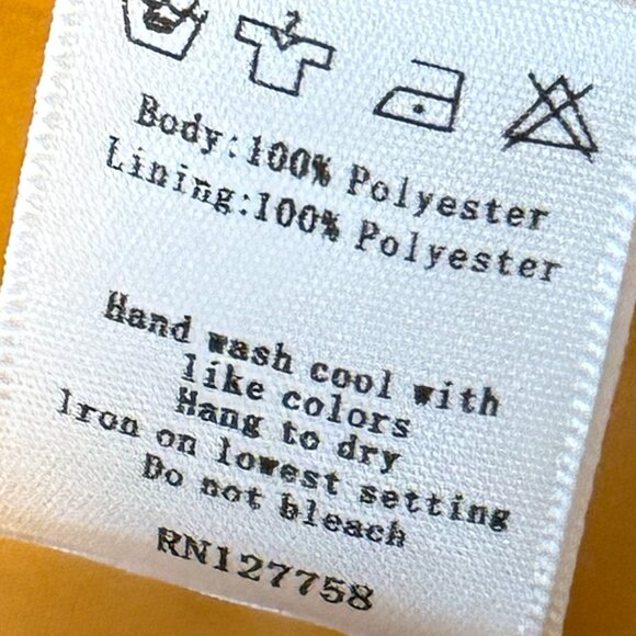 Oversized Mustard Jacket with lace-up top - Picture 10 of 11